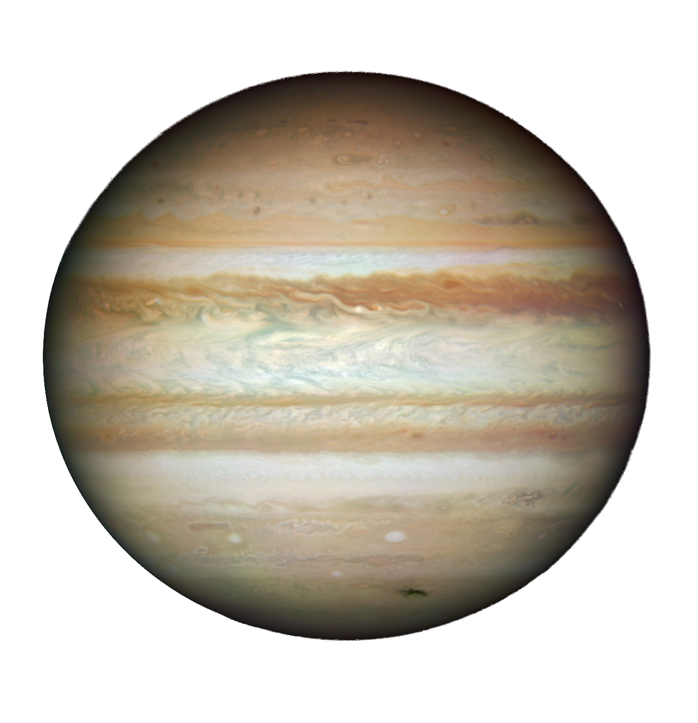Jupiter qui roule