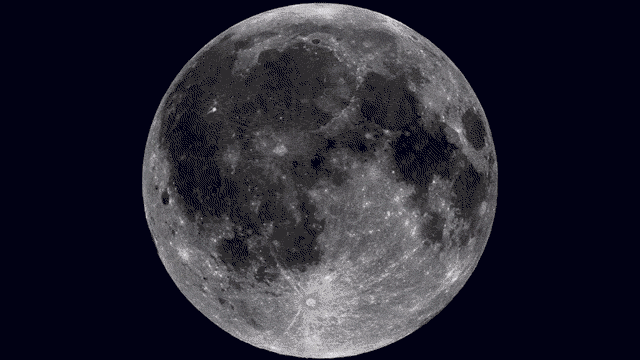 La lune en GIF